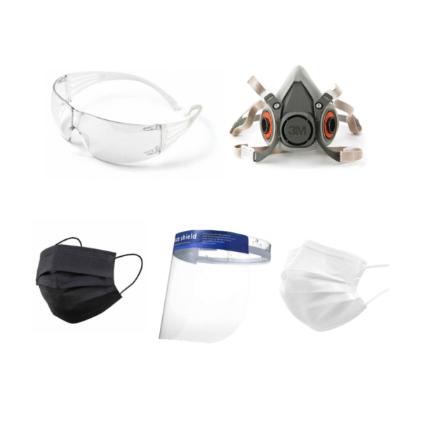 Kaitseprillid ja näokaitsed