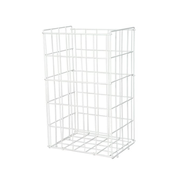 Metallist-paberikorv-valge-47L