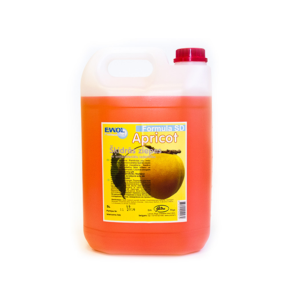 Vedelseep-5L-aprikoos-ewol