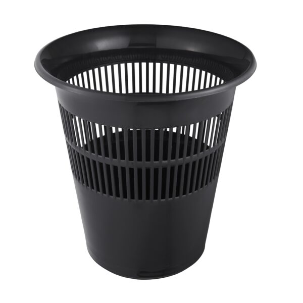 Paberikorv-plast-11L-grafiit