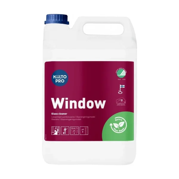 Kiilto-Window-5L-klaaspindade-puhastusaine-kontsentraat.